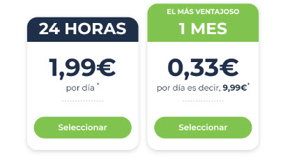 precios del modo incógnito de ourtime