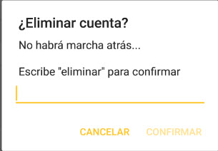 borrar cuenta bumble