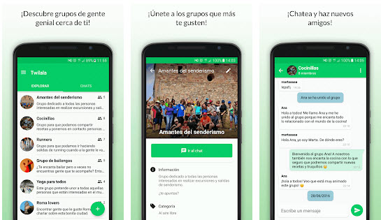 como funciona twilala gratis app de chat citas