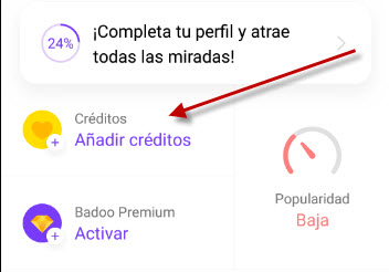 Cómo conseguir créditos en Badoo gratis