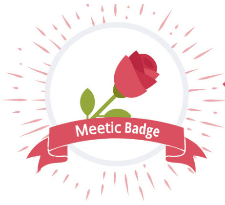 Meetic Badge