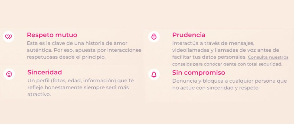 cómo funciona la carta de compromiso Meetic