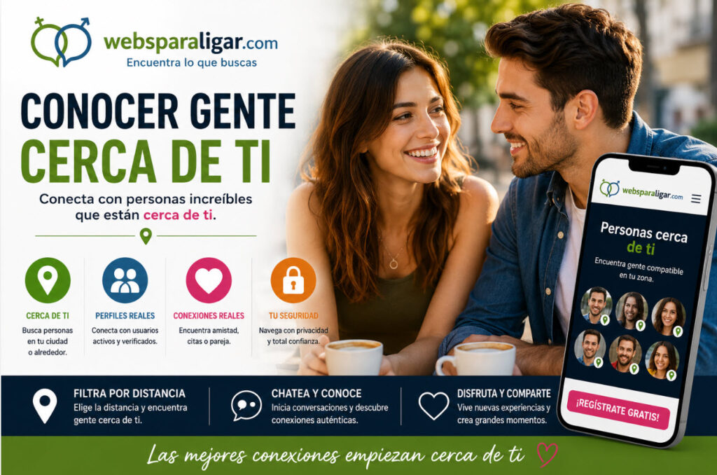conocer gente cerca
