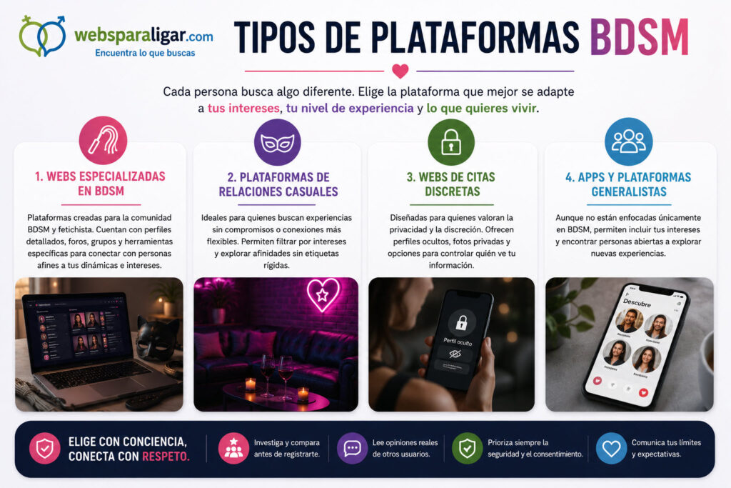 tipos de plataformas BDSM
